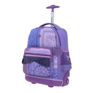 Mochila Grande de Ruedas con Luz Led Happy Girl COWLI HG70256-U
