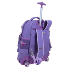 Cargar imagen en el visor de la galería, Mochila Grande de Ruedas con Luz Led Happy Girl COWLI HG70256-U
