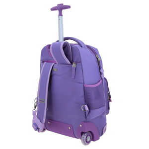Mochila Grande de Ruedas con Luz Led Happy Girl COWLI HG70256-U