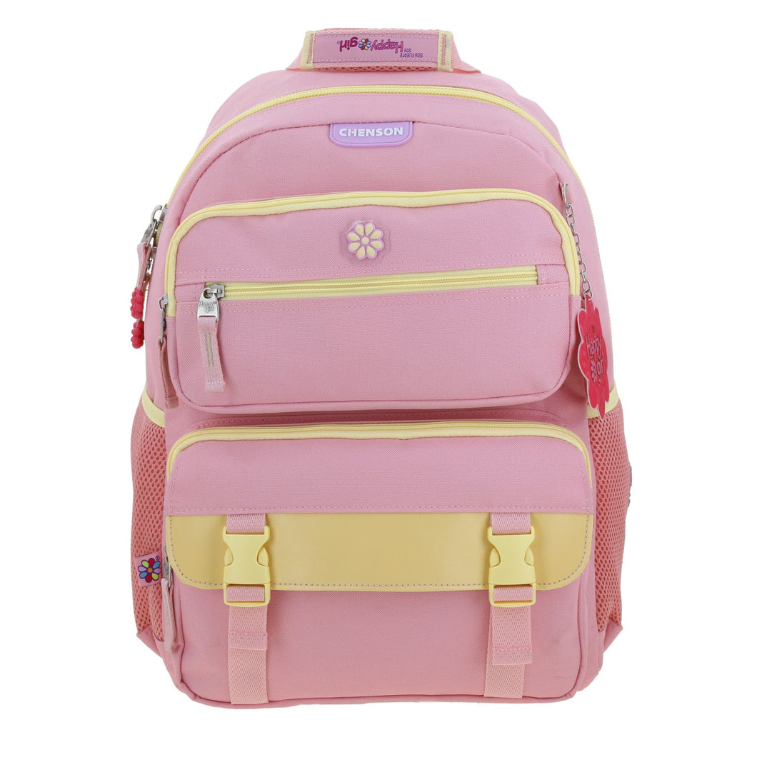 Mochila Escolar Grande Chenson Happy Girl DUVA HG70301-P