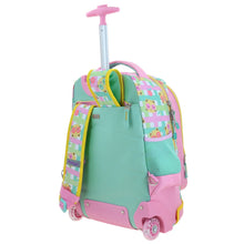 Cargar imagen en el visor de la galería, Mochila Grande de Ruedas con Luz Led Happy Girl Wendy HG70710-P
