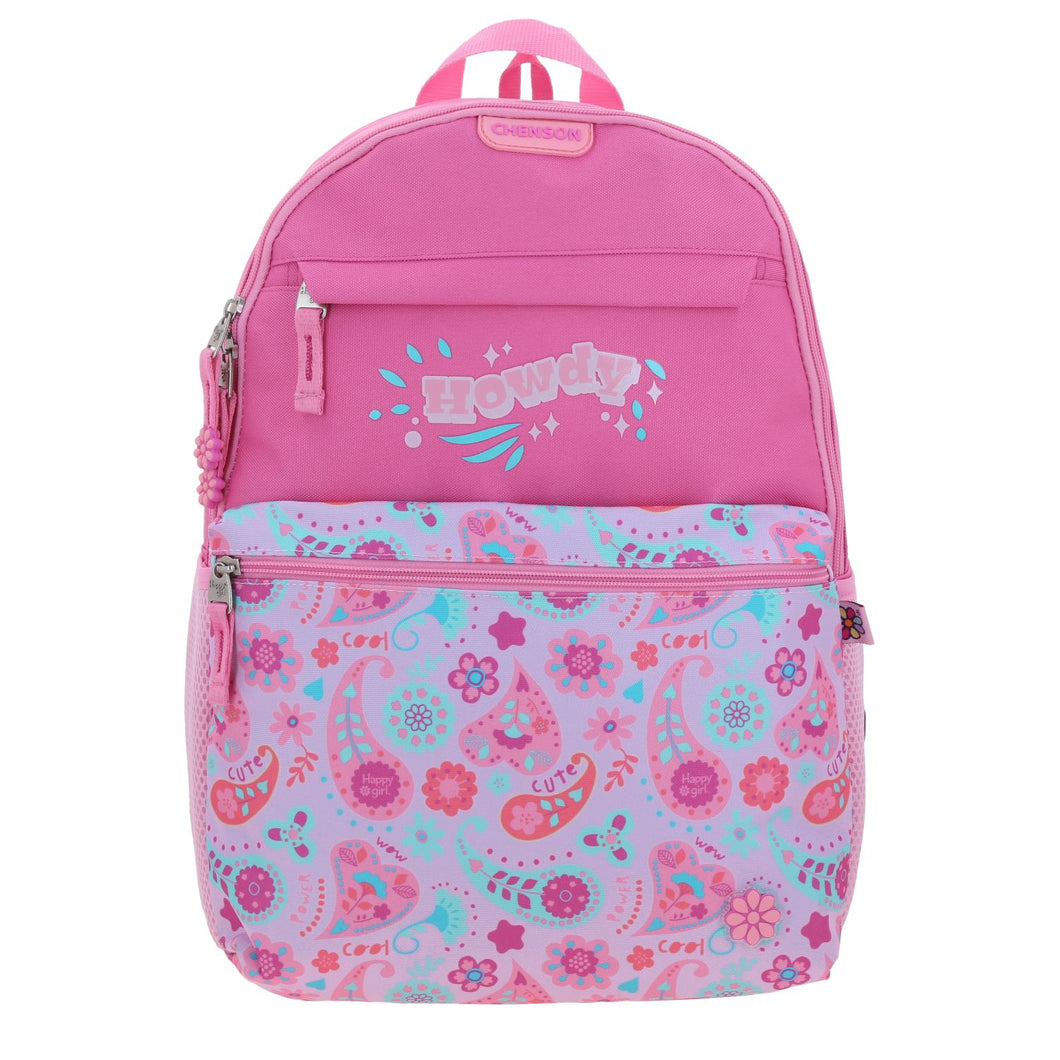 Mochila Escolar Grande Chenson Happy Girl HG70717-P XOXO