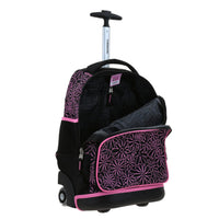 Mochila Escolar Grande Chenson Con Ruedas Y Luces Led Happy Girl CHELY HG70942-3
