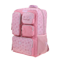 Mochila Grande Rosa Happy Girl JILLY
