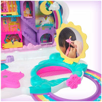 Polly Pocket Set De Juego Unicornio Con Salón Arcoíris
