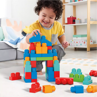 Set de construcción Mega Bloks Mega Bloks Bloques de Montar 100 piezas en caja
