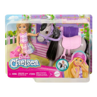 Barbie Set De Juego Chelsea Paseo En Pony Para Niñas De 3 Años
