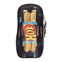 Lapicera Estuche Escolar con Forma de Hot Wheels Negro Yadatex HWS013-PC011A
