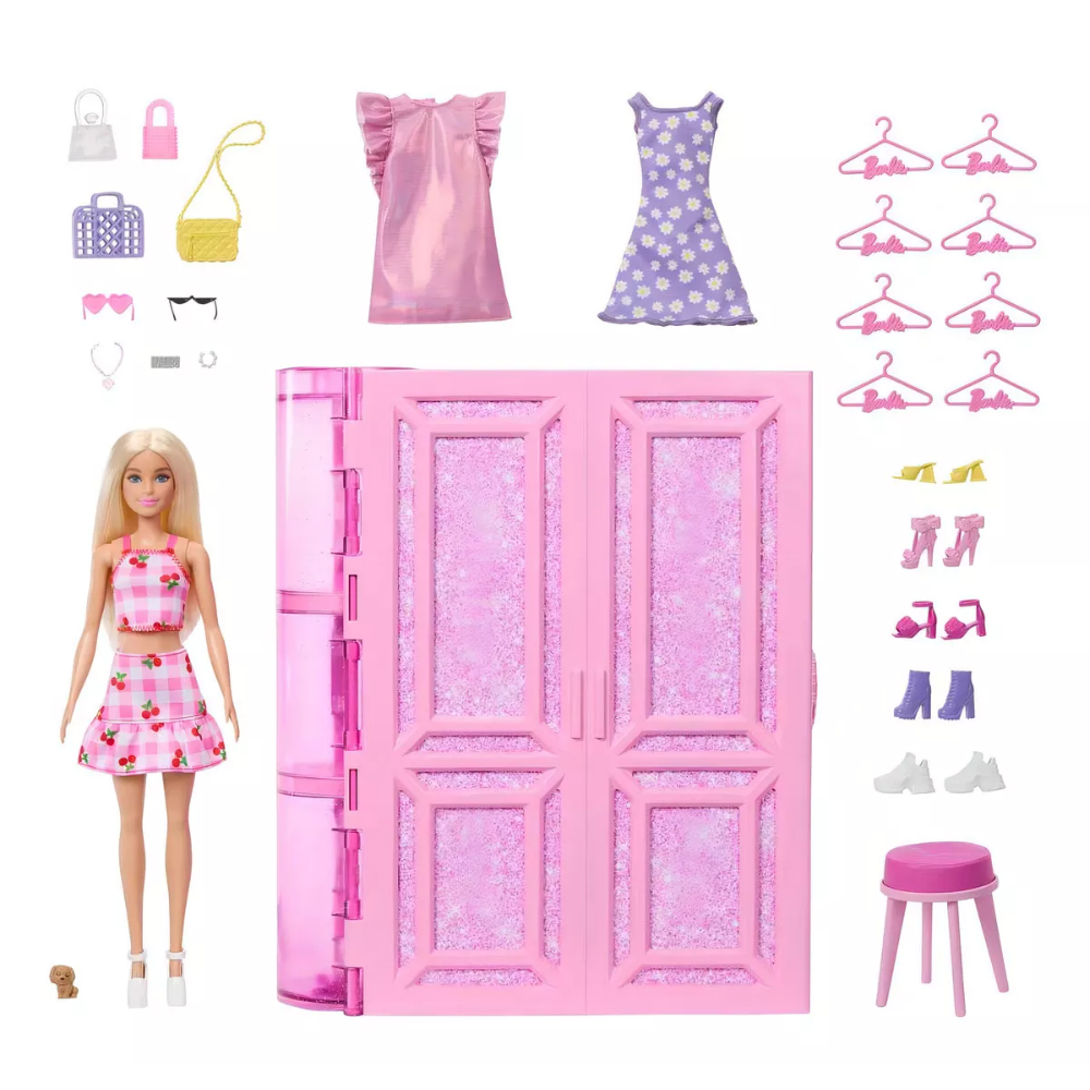 Barbie Set Clóset De Los Sueños