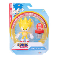 Figura Super Sonic Clasico y Accesorio Jakks Pacific
