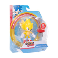 Figura Super Sonic Clasico y Accesorio Jakks Pacific
