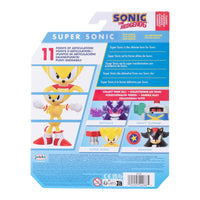Figura Super Sonic Clasico y Accesorio Jakks Pacific
