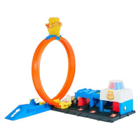 Pista de juguete Hot Wheels City Súper Estación de Policía
