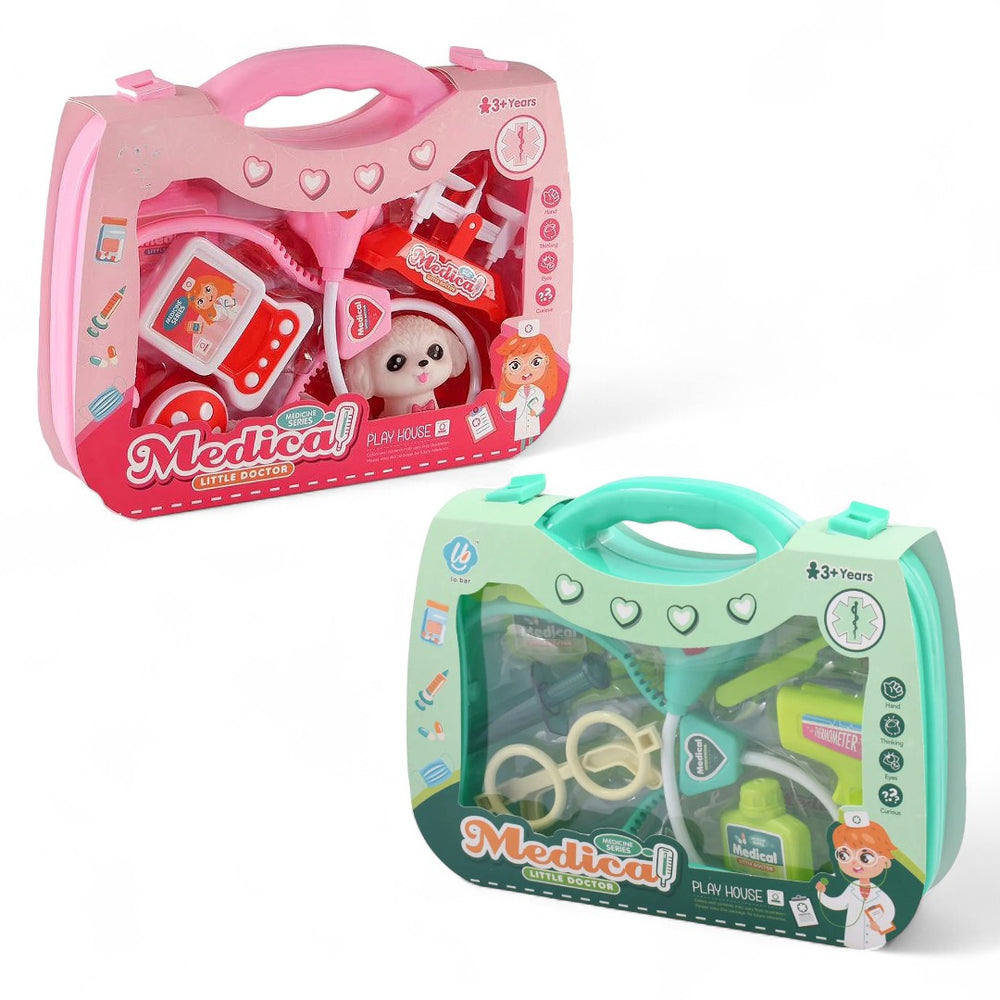 CYC Maletin Juego De Doctor Con 10 Accesorios Juguete de Importacion SH23031947