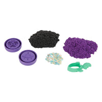 3 Pack Kinetic Sand Flowfetti, 113 g de Arena para Jugar con Mezclas de Purpurina 6066739
