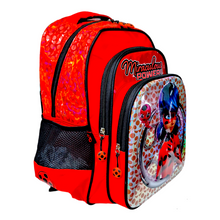 Cargar imagen en el visor de la galería, FM Mochila Grande Escolar Lady Bug 02540
