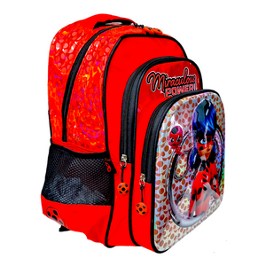 FM Mochila Grande Escolar Lady Bug 02540