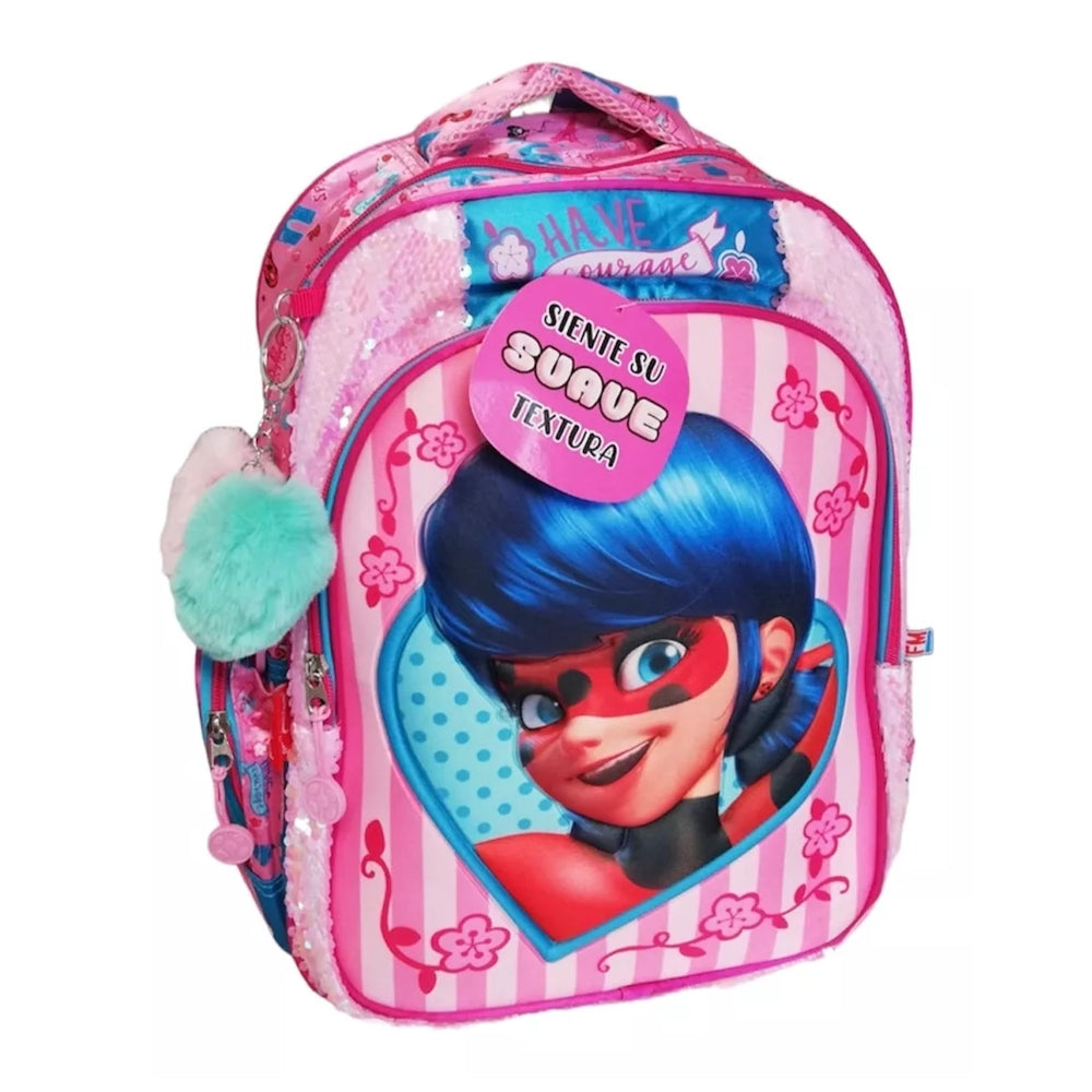 FM Mochila Escolar Grande LadyBug Sak LB014A38BP