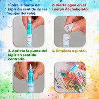 CYC Libro Magico para Colorear Dinosaurios Importacion
