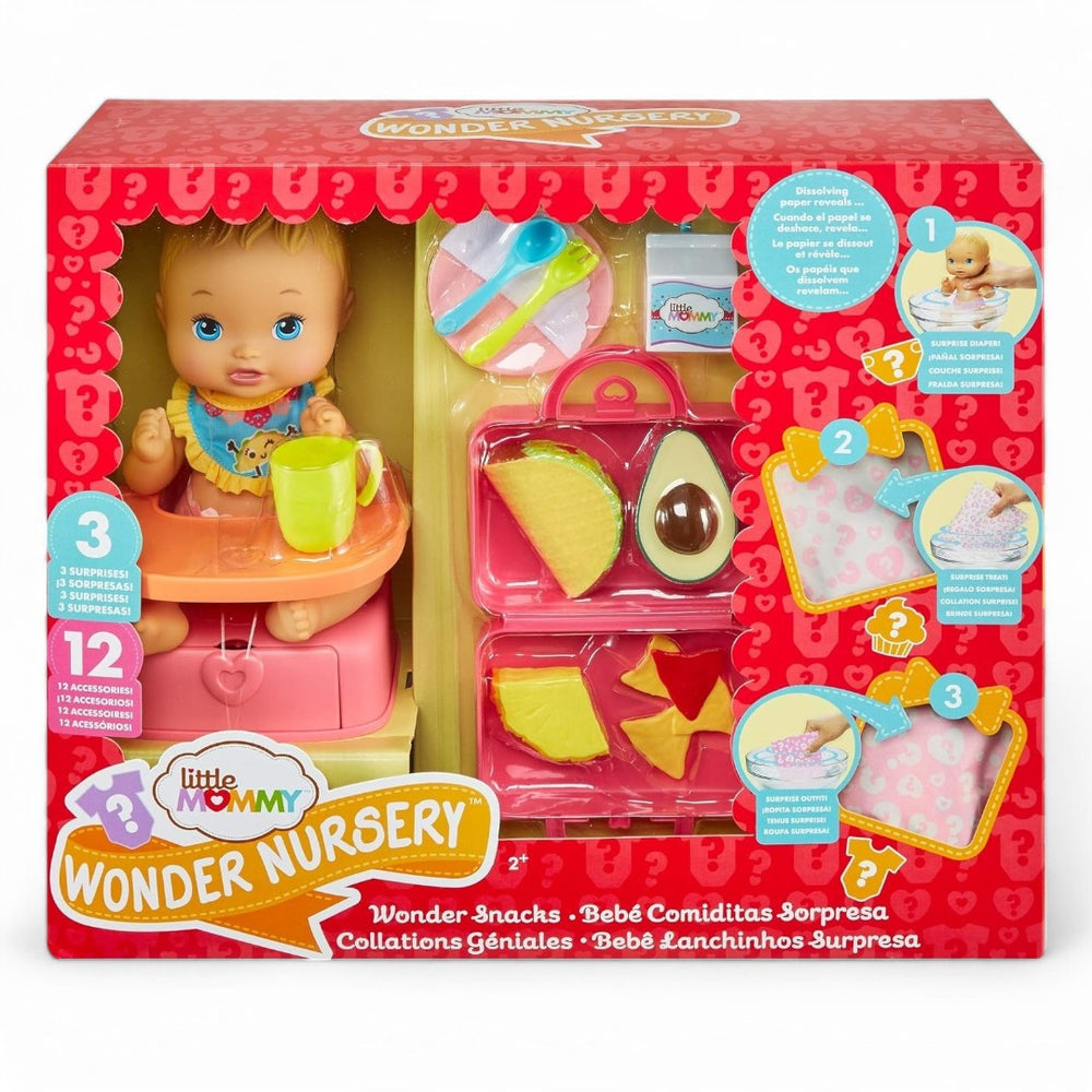 Little Mommy Wonder Nursery Bebe Comiditas Sorpresa GFK75