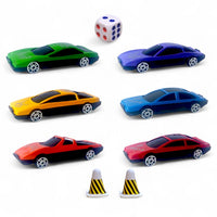 CYC Camion Trailer Madrina con Autos Juguete de Importación HP1200301
