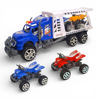 CYC Camion Trailer Madrina con Cuatrimotos Juguete de Importación HP1095608
