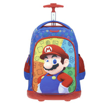 Cargar imagen en el visor de la galería, Mochila Chenson Con Ruedas Primaria Mario Bros MB65625-9 Playba

