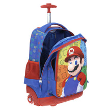Cargar imagen en el visor de la galería, Mochila Chenson Con Ruedas Primaria Mario Bros MB65625-9 Playba
