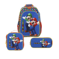 Set Mochila Escolar Chenson Luigi Mario Bros Escolar Armin
