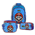 Set Mochila Escolar Chenson Mario Clasic Bros Flep