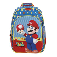 Mochila Escolar Chenson Mario Bros Escolar Mush MB66259-9