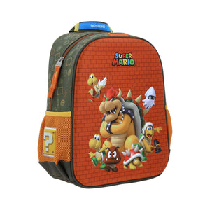 Mochila Chica Preescolar Kinder Chenson Bowser Mario Bros Thorin MB66593-A
