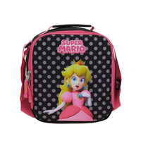 Lonchera Negra Escolar Termica Mario Bros Peach MB70457-3 Loly
