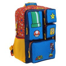 Cargar imagen en el visor de la galería, Mochila Grande Chenson Mario Bros ONDER MB70508-9
