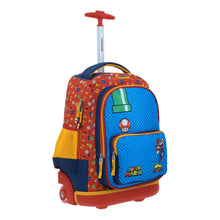 Cargar imagen en el visor de la galería, Mochila Grande Con Ruedas Y Luces Led Chenson Mario Bros ONDER MB70511-9

