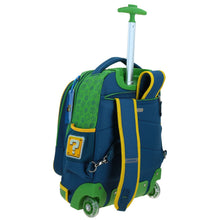 Cargar imagen en el visor de la galería, Mochila Grande Con Ruedas Y Luces Led Chenson Mario Bros Yoshi MB70630-9 Sploshi
