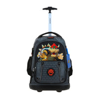 Mochila Escolar Grande Con Ruedas Y Luces Led Chenson Super Mario Bros Bowser CHEIN MB70983-2
