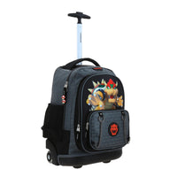Mochila Escolar Grande Con Ruedas Y Luces Led Chenson Super Mario Bros Bowser CHEIN MB70983-2
