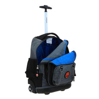 Mochila Escolar Grande Con Ruedas Y Luces Led Chenson Super Mario Bros Bowser CHEIN MB70983-2

