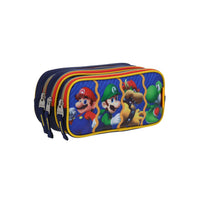 Lapicera Triple Estuche Escolar Chenson Super Mario Bros Bowser NASH MB71083-R
