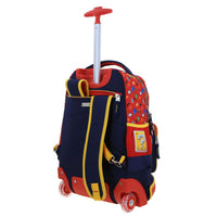 Mochila Escolar Grande Con Ruedas Y Luces Led Chenson Super Mario Luigi Bowser NASH MB71084-R

