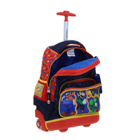 Mochila Escolar Grande Con Ruedas Y Luces Led Chenson Super Mario Luigi Bowser NASH MB71084-R
