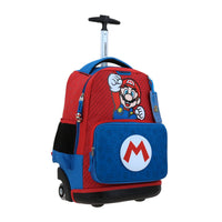 Mochila Grande Con Ruedas Y Luces Led Chenson Super Mario Bros PREGO MB71107-9
