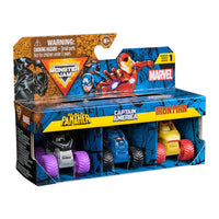 MONSTER JAM - Pack 3 Coches Monster Truck Marvel Escala 1:87
