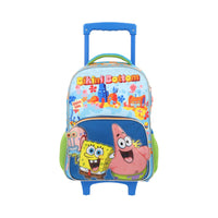 Mochila Grande Ruedas Bob Esponja y Patricio Yadatex

