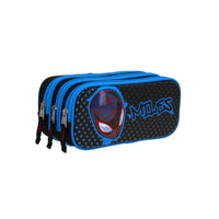 Lapicera Triple Estuche Escolar Chenson Spiderman Miles Morales PIMS MM70843-3
