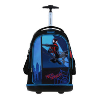 Mochila Grande Con Ruedas Chenson Miles Morales Marvel VINT
