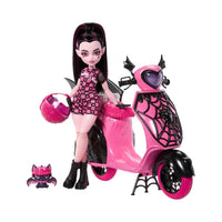 Monster High Draculaura con Scooter
