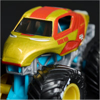 MONSTER JAM PACK 2 COCHES MARVEL METÁLICOS
