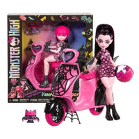 Monster High Draculaura con Scooter
